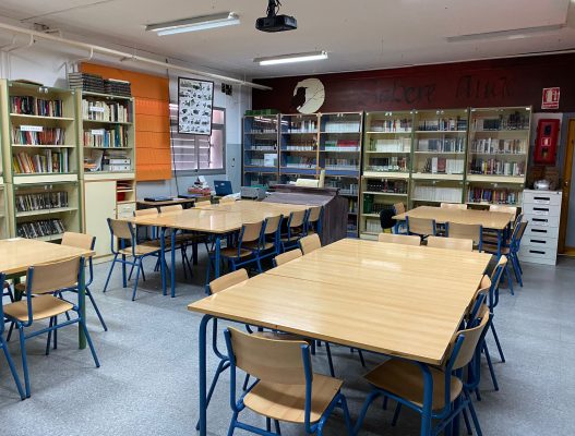 La biblioteca «Sapere aude» del IES Nicolás Copérnico reabrirá sus puertas en breve