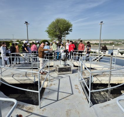 Nuestros 3⁰ ESO visitan las plantas depuradoras locales de aguas potables (EDAR) y aguas residuales (EDAP)