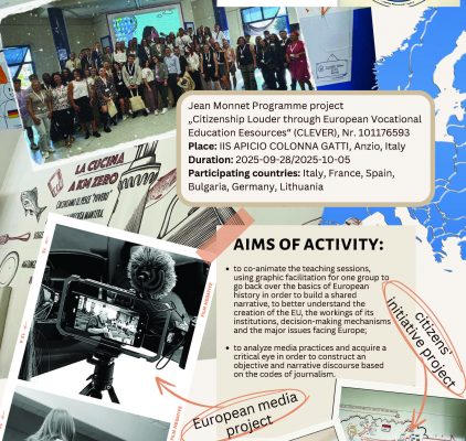 Proyecto Erasmus+ Acción Jean Monnet «Clever»
